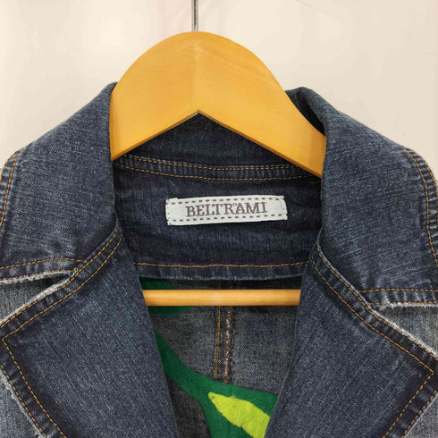 BELTRAMI ビジューデザインデニムジャケット レディース EUR:44