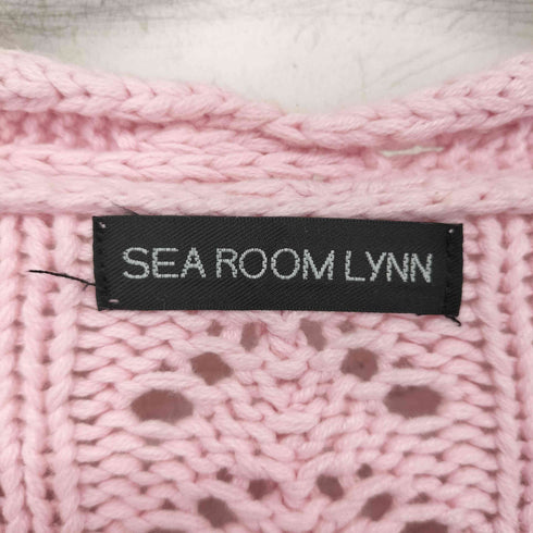 シールームリン Sea Room lynn レースジャガードニットカーデ レディース FREE