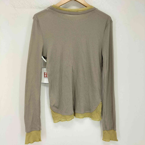 エミ emmi 24AW レイヤードシアートップス レディース ONE SIZE