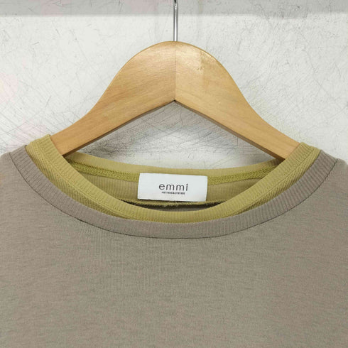 エミ emmi 24AW レイヤードシアートップス レディース ONE SIZE