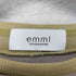 エミ emmi 24AW レイヤードシアートップス レディース ONE SIZE