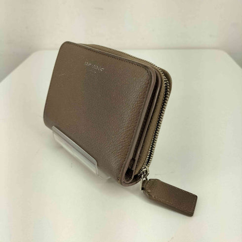 サンローランパリ SAINT LAURENT PARIS レザー 二つ折り財布 レディース