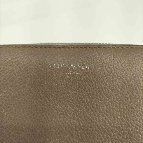 サンローランパリ SAINT LAURENT PARIS レザー 二つ折り財布 レディース