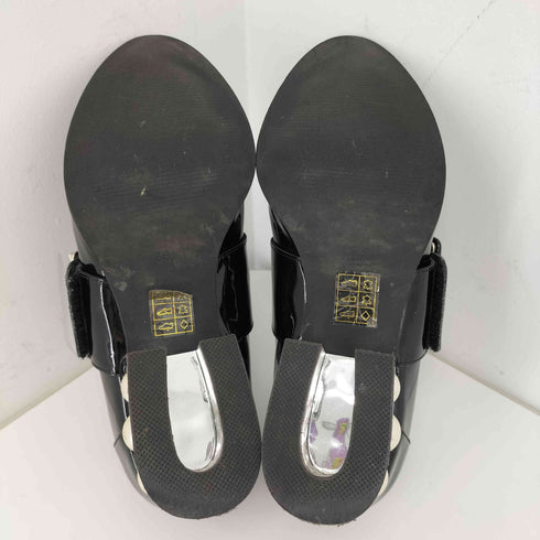 ジェフリーキャンベル Jeffrey Campbell パールヒール エナメル モンクシューズ レディース 36