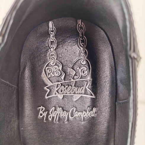 ジェフリーキャンベル Jeffrey Campbell パールヒール エナメル モンクシューズ レディース 36