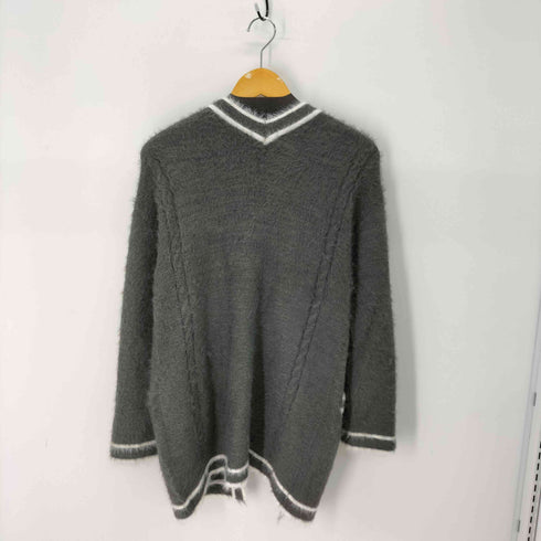イートミー EATME 25AW バイカラーアンサンブルニットワンピース レディース FREE
