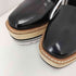 ジェフリーキャンベル Jeffrey Campbell ウッドソール 厚底 レースアップシューズ レディース 36