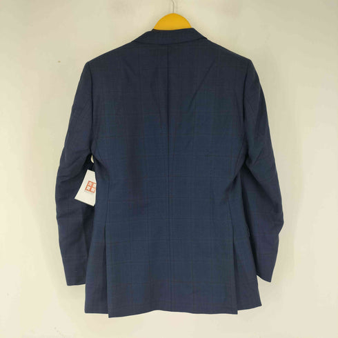 GINZA global style チェック柄2B テーラードジャケット ストレートスラックスパンツ メンズ