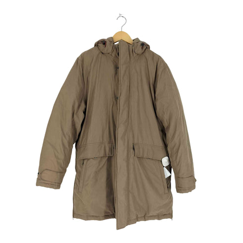 ランズエンド LANDS END ダブルジップ フーディダウンコート メンズ import:XL