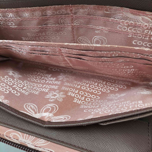 COCCO FIORE ラウンドジップ 長財布 レディース