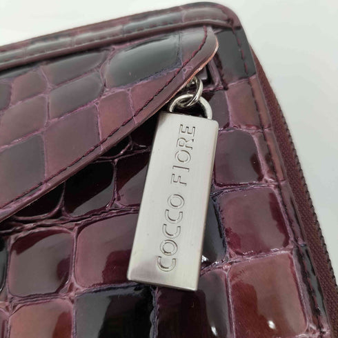 COCCO FIORE ラウンドジップ 長財布 レディース