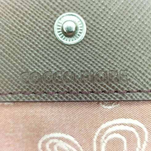 COCCO FIORE ラウンドジップ 長財布 レディース