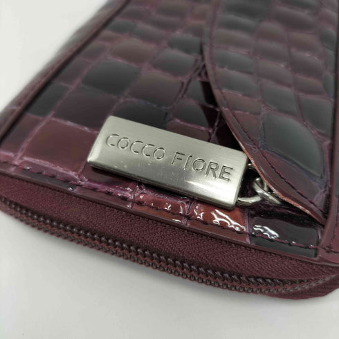 COCCO FIORE ラウンドジップ 長財布 レディース