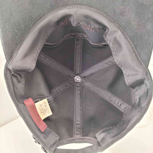 ボルサリーノ Borsalino ロゴ刺繍 ベロア キャップ メンズ M