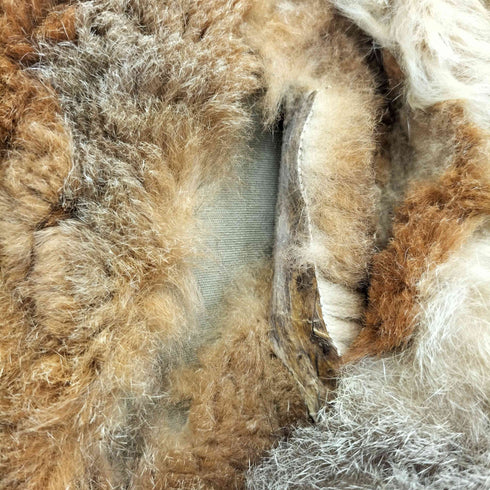 LEE LEVY FURS FOR MEN ファー トレンチコート メンズ