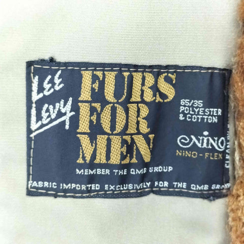 LEE LEVY FURS FOR MEN ファー トレンチコート メンズ
