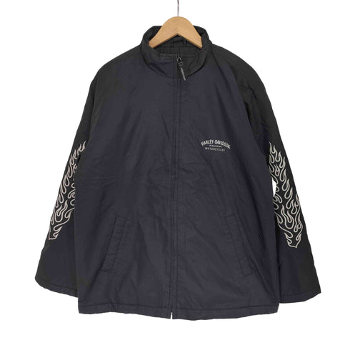 ハーレーダビッドソン HARLEY-DAVIDSON ドラゴン&デビル 中綿ジャケット メンズ import:S