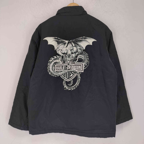 ハーレーダビッドソン HARLEY-DAVIDSON ドラゴン&デビル 中綿ジャケット メンズ import:S