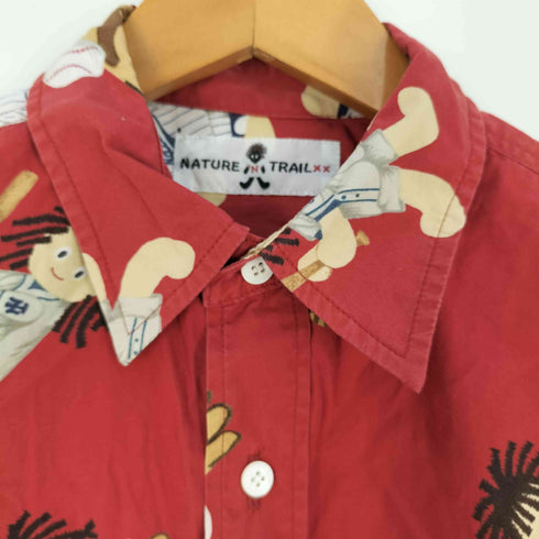 ピンクハウス PINK HOUSE NATURE TRAIL キャラクター 野球 コットンシャツ レディース JPN:S