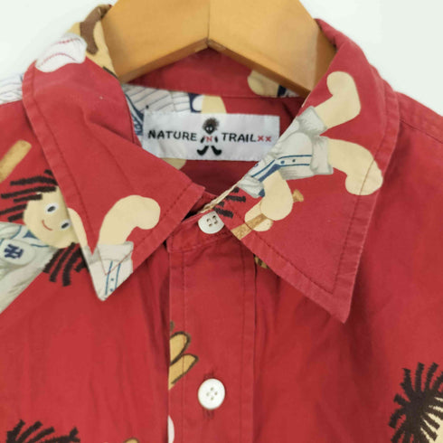 ピンクハウス PINK HOUSE NATURE TRAIL キャラクター 野球 コットンシャツ レディース JPN:S