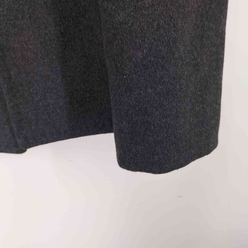 カシミヤ100 比翼ステンカラーコート メンズ JPN:M