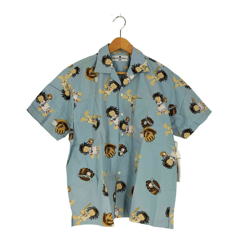 ピンクハウス PINK HOUSE NATURE TRAIL キャラクター 野球 コットン オープンカラーシャツ レディース JPN:S