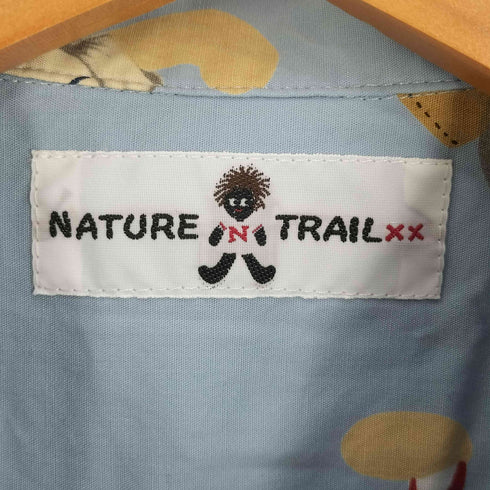 ピンクハウス PINK HOUSE NATURE TRAIL キャラクター 野球 コットン オープンカラーシャツ レディース JPN:S