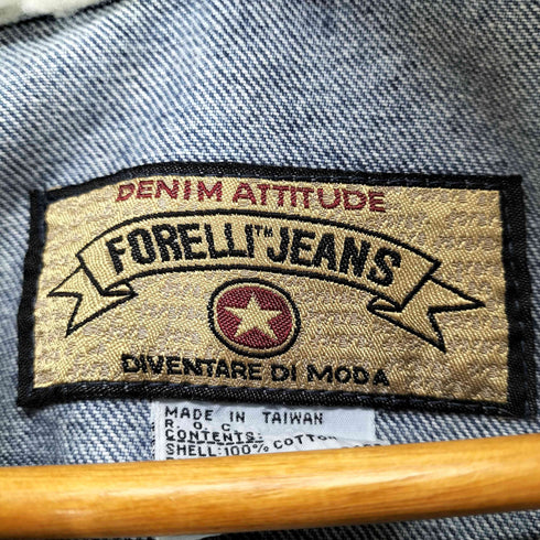 Forelli Jeans 襟ボアデニムジャケット メンズ 22/24