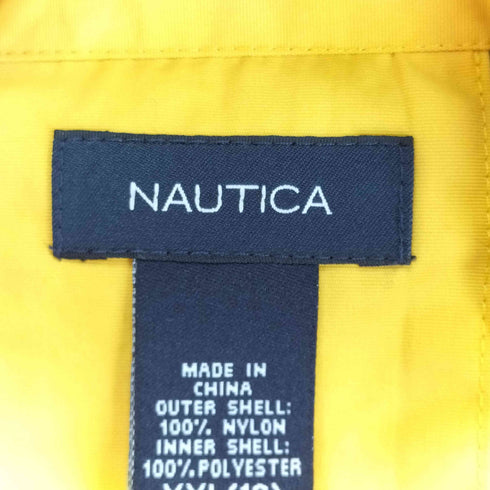 ノーティカ NAUTICA 胸ロゴ刺繍 リバーシブルナイロンジャケット メンズ XXL 16