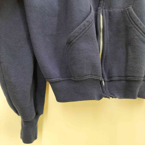 ラッセルアスレチック RUSSELL ATHLETIC 90s-00s メキシコ製 ジップパーカー ブランク 短丈 メンズ JPN:XL