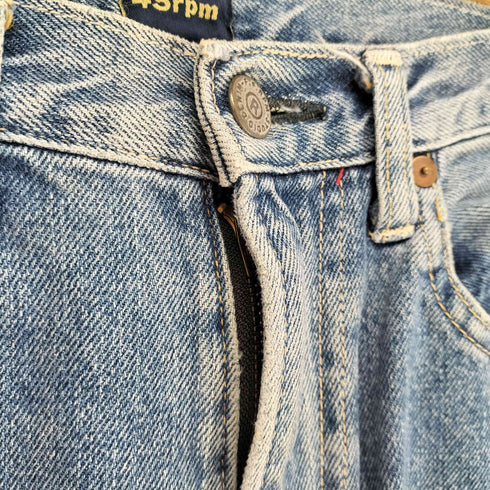フォーティファイブアールピーエム 45rpm ストレートデニムパンツ レディース JPN:2