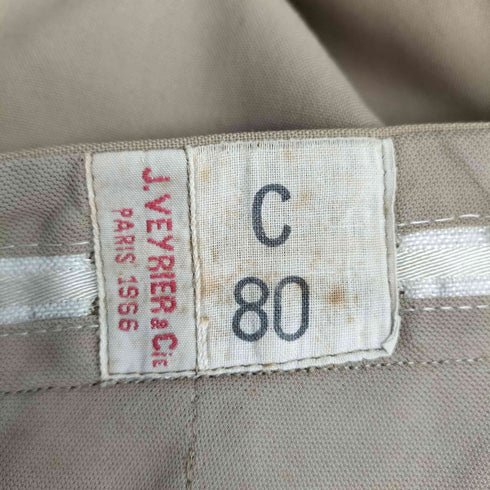 J.VEYRIER フランス軍 2タック スラックス メンズ