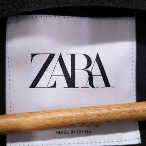 ザラ ZARA スエード 中綿ジャケット メンズ import:M