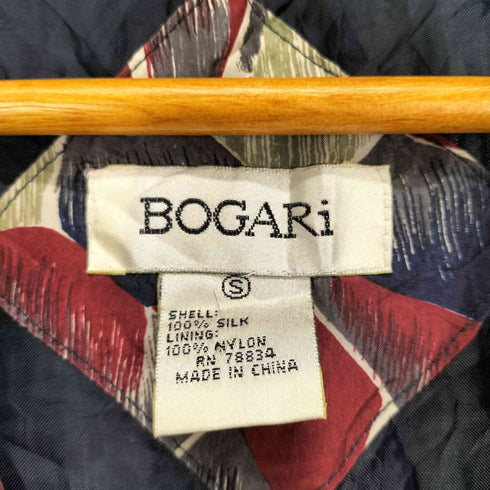 フルギ BOGARI シルク100 総柄ブルゾン メンズ JPN:S