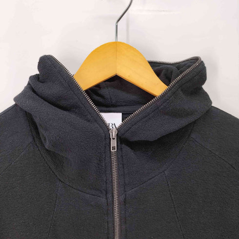 ザラ ZARA コットン ダブルジップ パーカー メンズ import:L