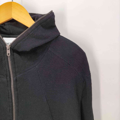 ザラ ZARA コットン ダブルジップ パーカー メンズ import:L