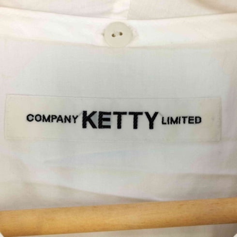 ケティー KETTY レース フリル パッチワーク フーディ半袖ワンピース レディース JPN:M