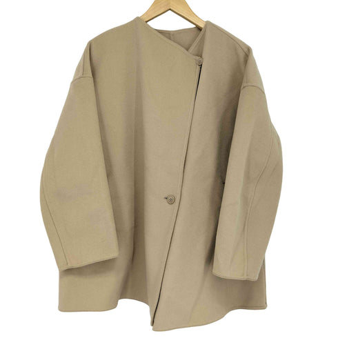 ユニクロ UNIQLO ダブルフェイスショートコート レディース JPN:M