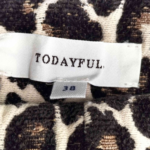 トゥデイフル TODAYFUL Highwaist Jacquard S/PT ハイウエストジャガードPA レディース JPN:38