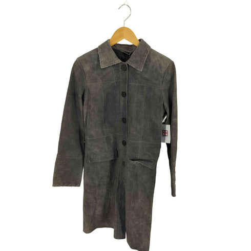 ピッグレザーコート レディース JPN:L