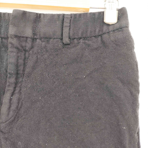 サンローランパリ SAINT LAURENT PARIS ノータック テーパード ウールスラックス レディース 38