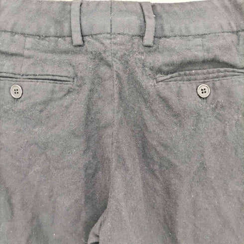 サンローランパリ SAINT LAURENT PARIS ノータック テーパード ウールスラックス レディース 38