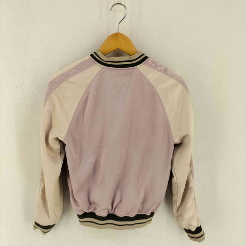 Express 燕 花 刺繍スカジャン レディース XXS