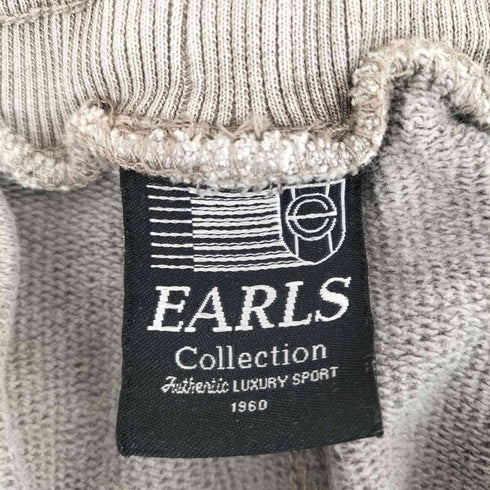 EARLS COLLECTION ロゴプリントウォッシュ加工スウェットパンツ メンズ S