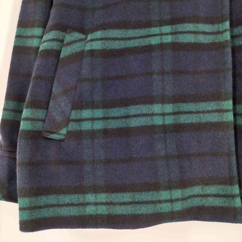 リブインコンフォート live in comfort ブラックウォッチ フーディ ハーフコート レディース JPN:M