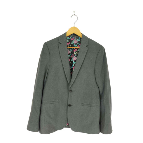 HARRY BROWN 裏地花柄2Bテーラードジャケット import メンズ 38R