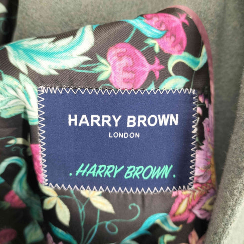 HARRY BROWN 裏地花柄2Bテーラードジャケット import メンズ 38R