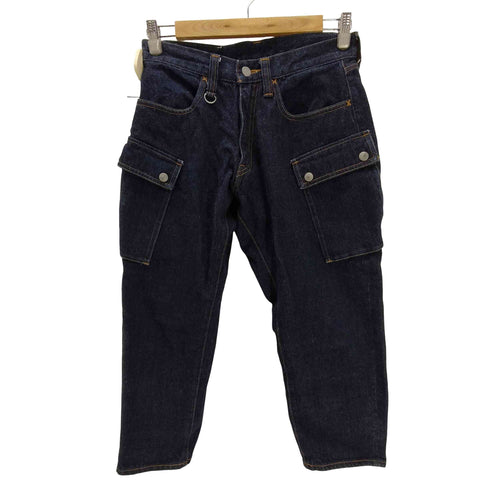 コジマジーンズ 児島 KOJIMA GENES Made In Japan ヘビーオンス テーパード カーゴ デニム パンツ 濃絹 メンズ 30