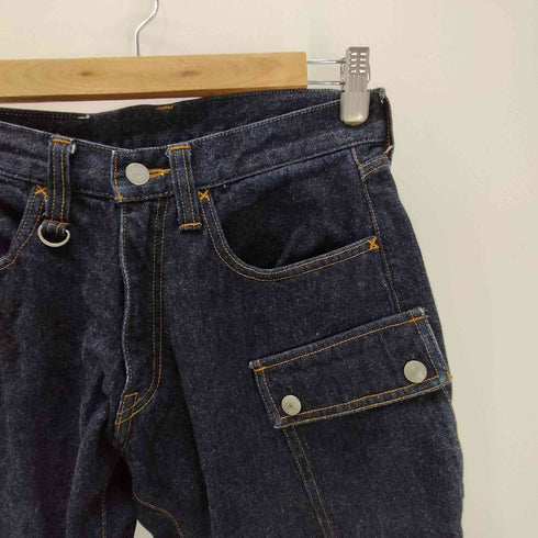 コジマジーンズ 児島 KOJIMA GENES Made In Japan ヘビーオンス テーパード カーゴ デニム パンツ 濃絹 メンズ 30