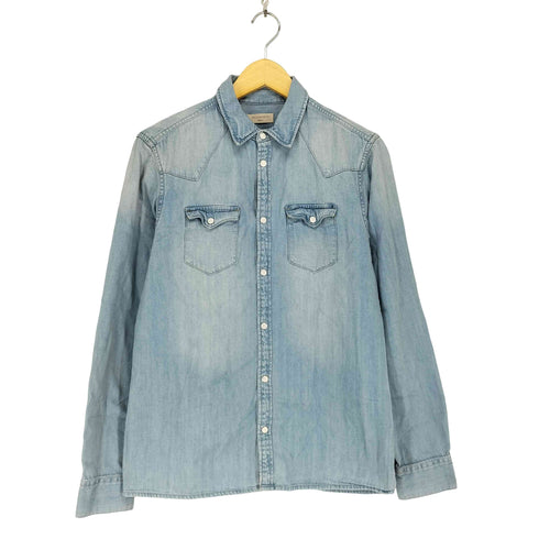 オールセインツ ALLSAINTS ウエスタンデニムシャツ メンズ S